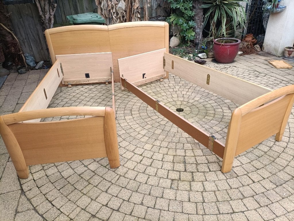 seniorenbed 160x200 met elektrische bodems en matrassen, Ophalen of Verzenden, Zo goed als nieuw, Tweepersoons