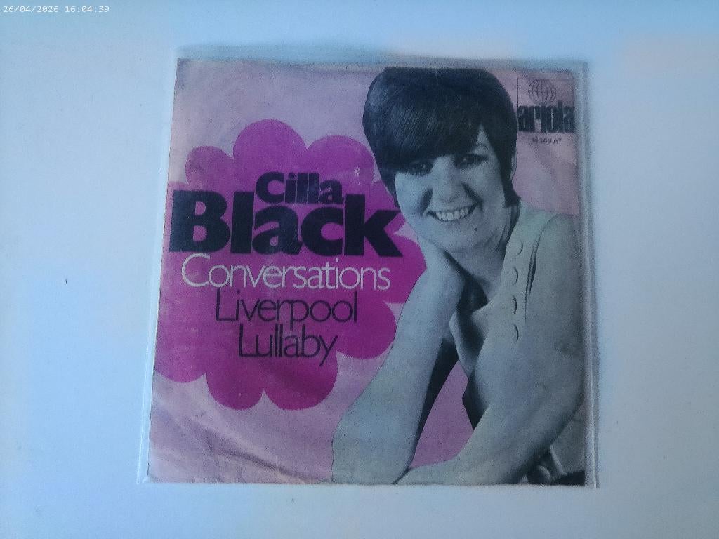 Cilla Black - Conversations / Liverpool Lullaby, Cd's en Dvd's, Vinyl Singles, Gebruikt, Fotohoes, 7 inch, Single