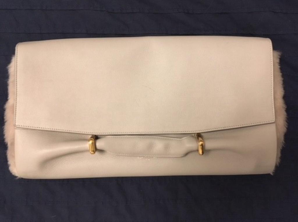 Nina Ricci tas, Ophalen, Zo goed als nieuw, Grijs, Handtas