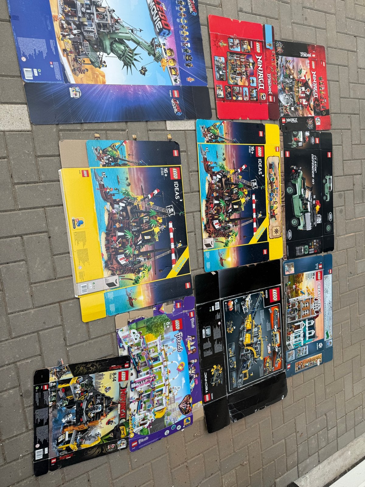 Lege Lego dozen van diverse sets, Ophalen, Gebruikt, Lego, Overige typen