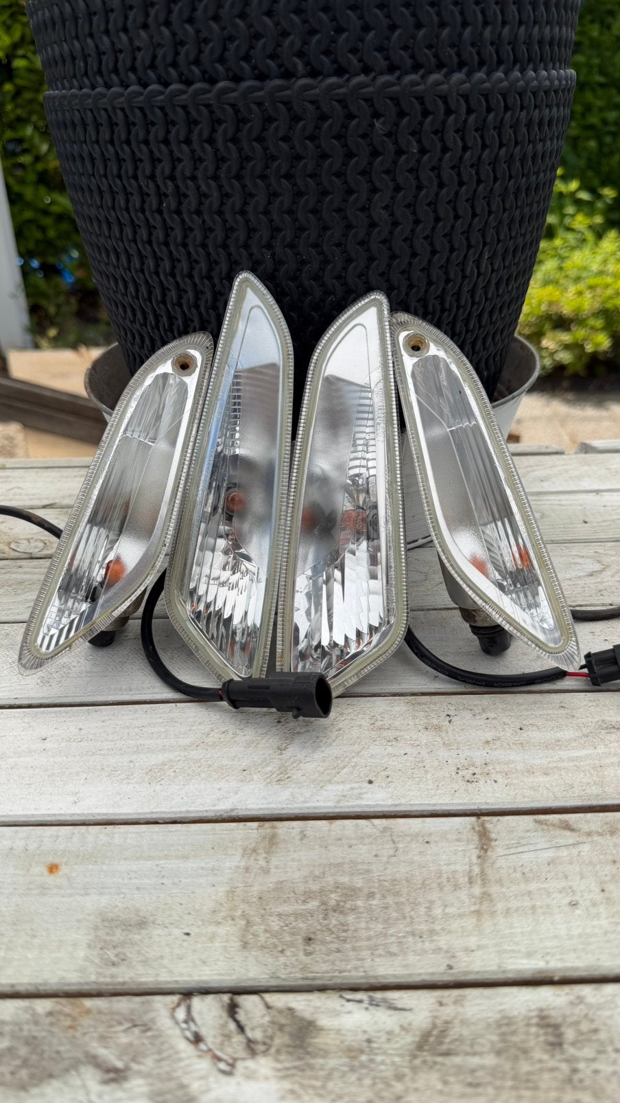 Knipperlichten Set voor/achter Vespa Sprint/Primavera, Ophalen of Verzenden, Gebruikt, Overige typen, Vespa