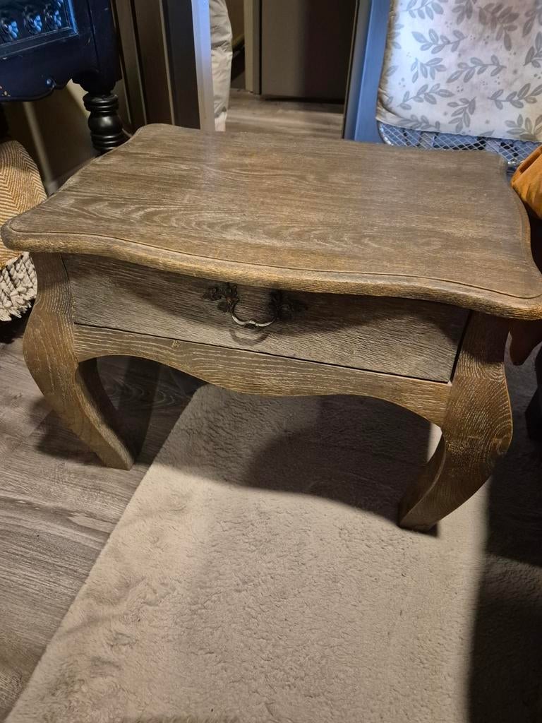 Rofra home styl nachtkastjes bijzettafeltjes 2x, Ophalen, 50 tot 100 cm, 50 tot 100 cm, Zo goed als nieuw