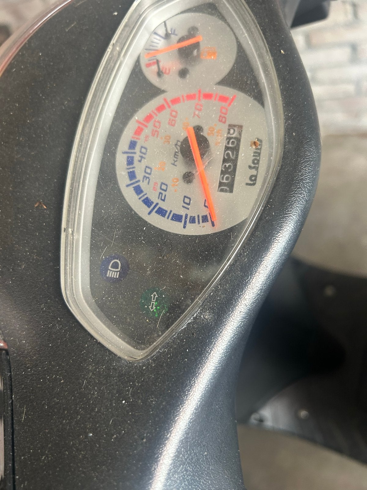 Te koop La Souris scooter - Zwart, gebruikt, 16326 km, Ophalen of Verzenden, Gebruikt, Benzine, Overige merken
