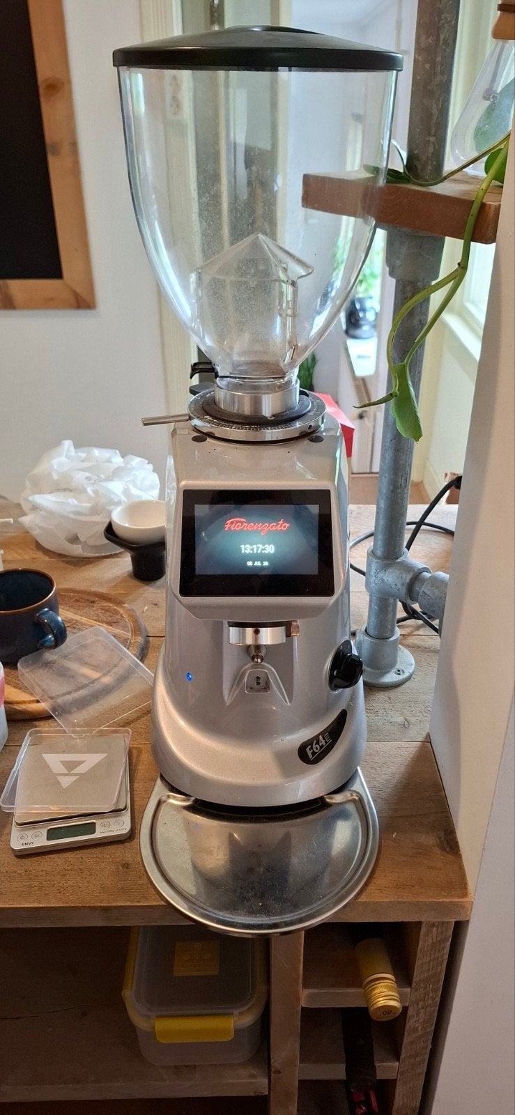 Fiorenzato f64E nieuw model, Ophalen, Zo goed als nieuw, Koffiemolen