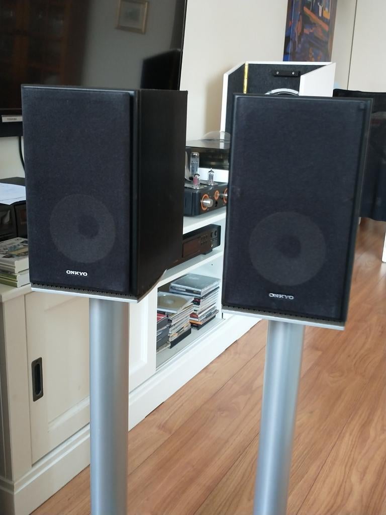 ONKYO D045, Audio, Tv en Foto, Ophalen, Front, Rear of Stereo speakers, Overige merken