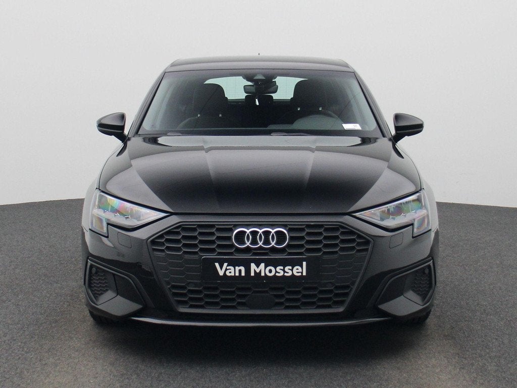 Audi A3 Sportback 30 TFSI Business edition | AUTOMAAT | APPL, Auto's, Audi, 12 maanden, Stof, Gebruikt, Zwart