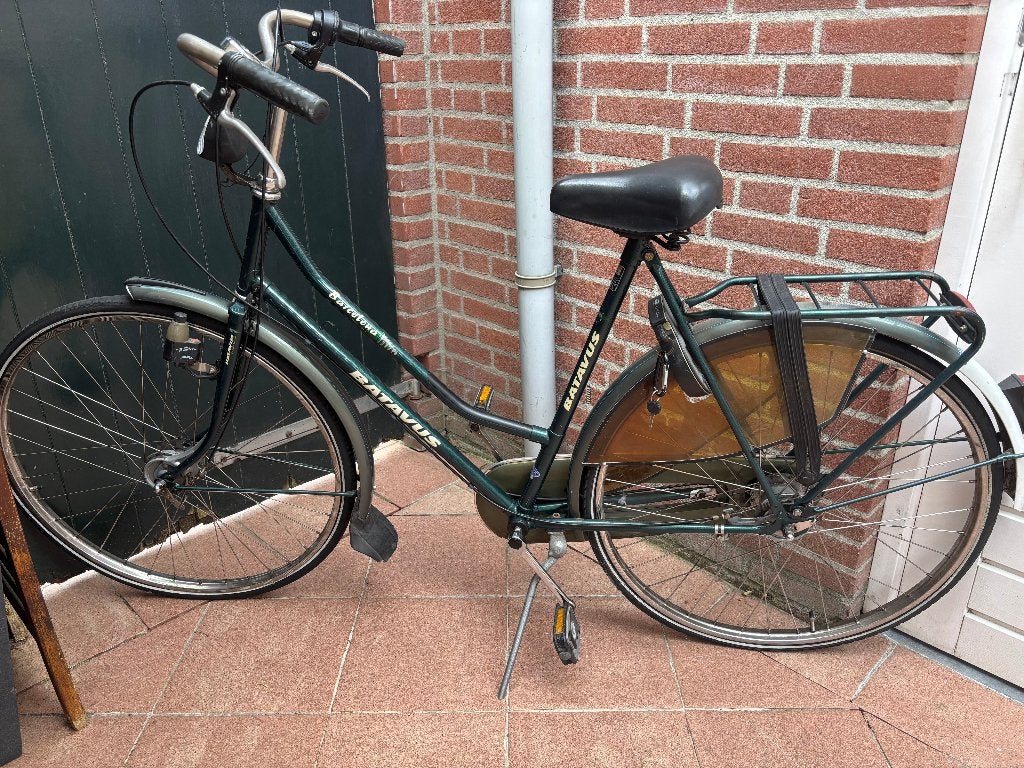 fiets Batavus dames, Ophalen, Batavus, Trommelrem, 53 tot 56 cm