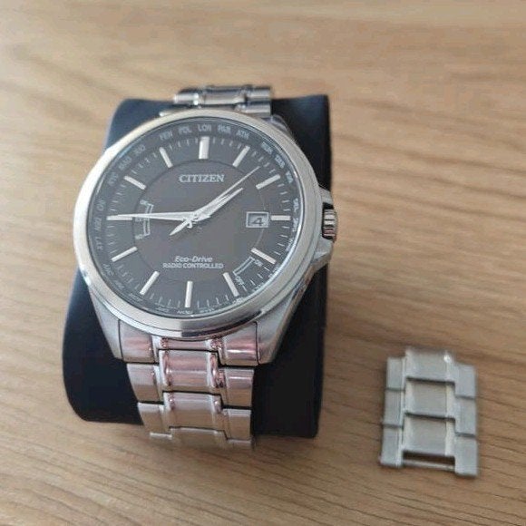 Citizen Eco-Drive Radio Controlled CB025084E Herenhorloge, Staal, Staal, Ophalen of Verzenden, Zo goed als nieuw