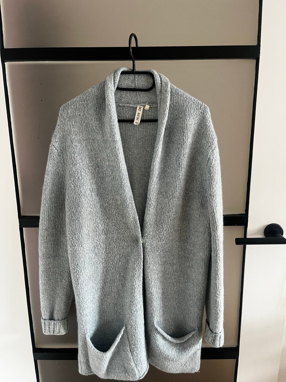 Knit-ted lichtblauwe vest, maat M, Ophalen of Verzenden, Zo goed als nieuw, Maat 38/40 (M), Blauw