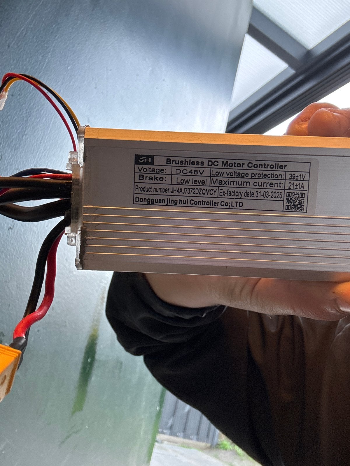 Brushless DC Motor Controller 48V 21A voor E-bike, Elektrische fiets, Gebruikt, Ophalen of Verzenden, Motor
