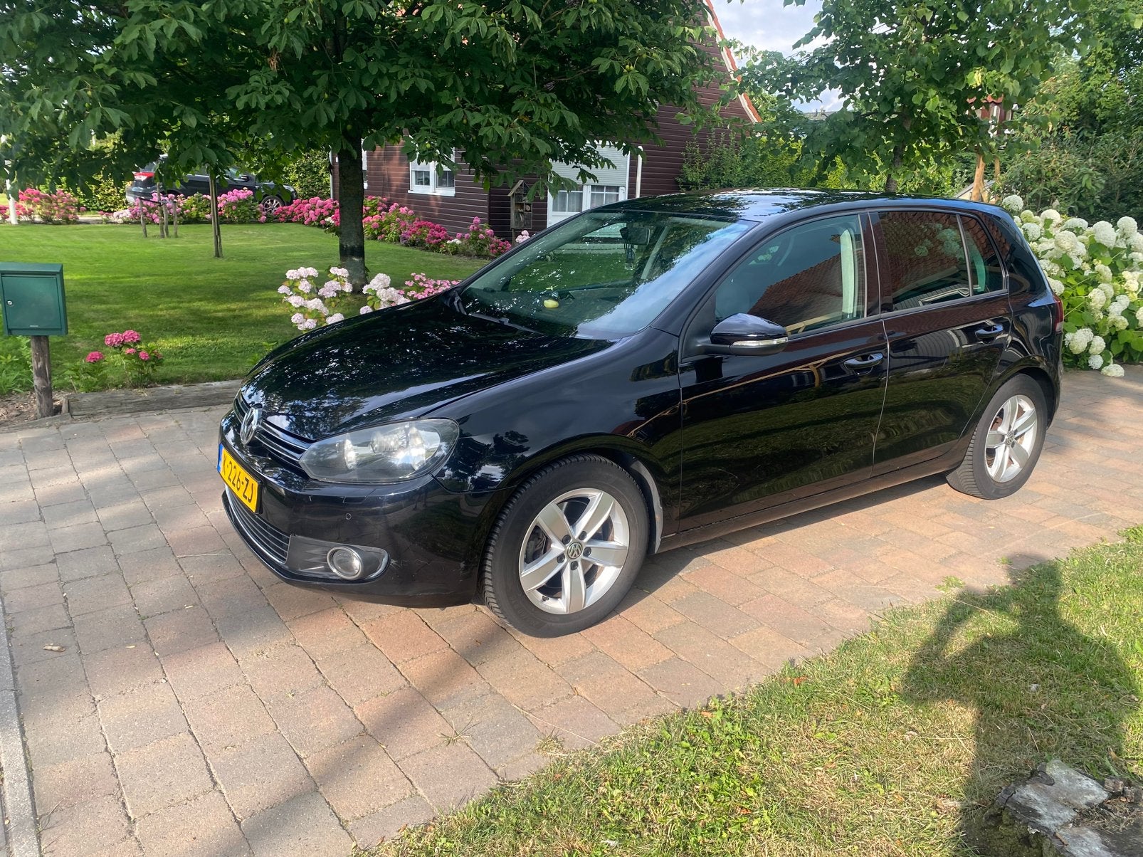Volkswagen Golf 1.4 TSI 118KW 2009 Zwart na, Auto's, Voorwielaandrijving, LED verlichting, Zwart, 4 cilinders