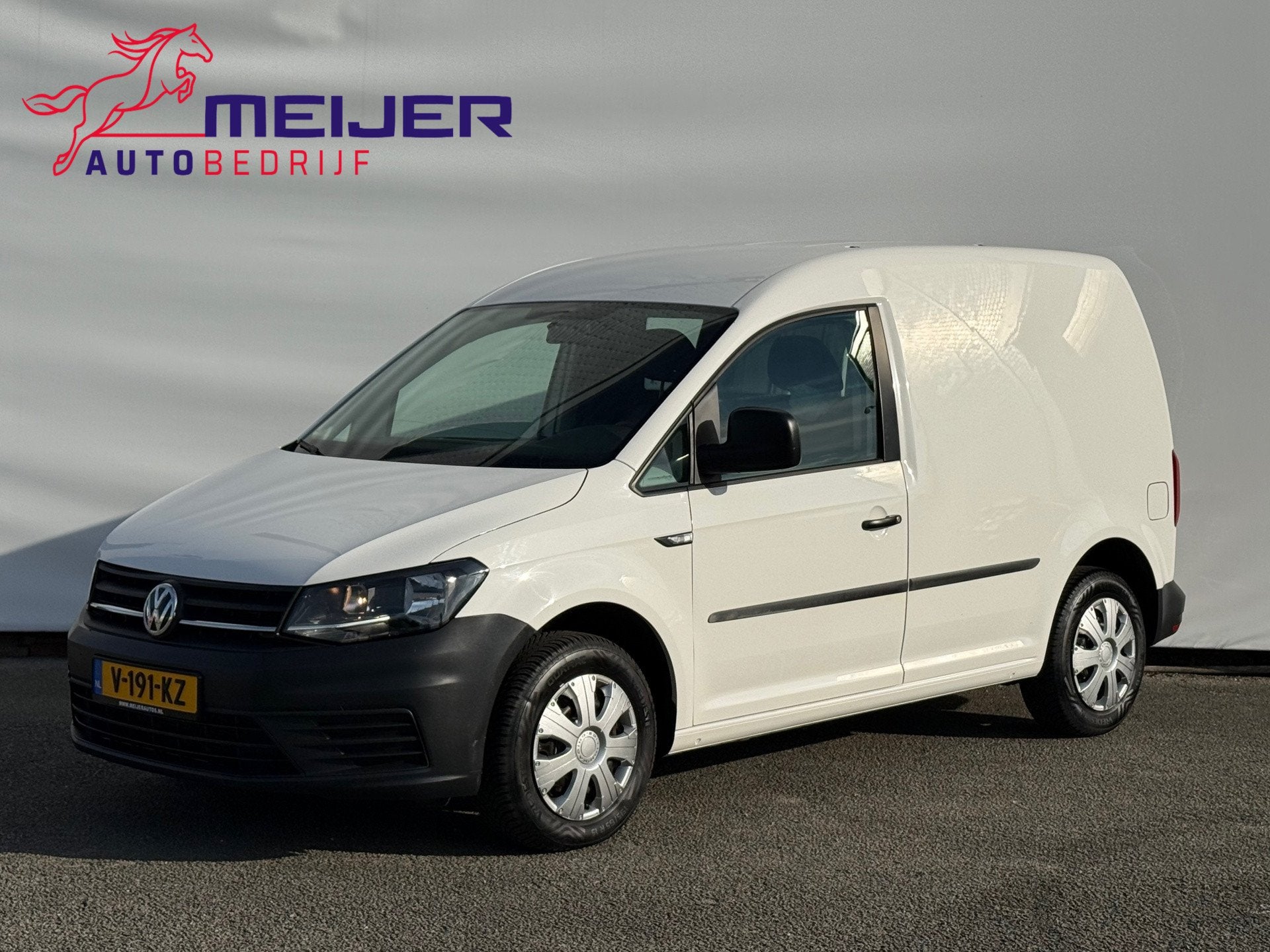 Volkswagen Caddy 2.0 TDI L1H1 BMT Economy Bluetooth | Zijsch, Gebruikt, 4 cilinders, Volkswagen, Wit
