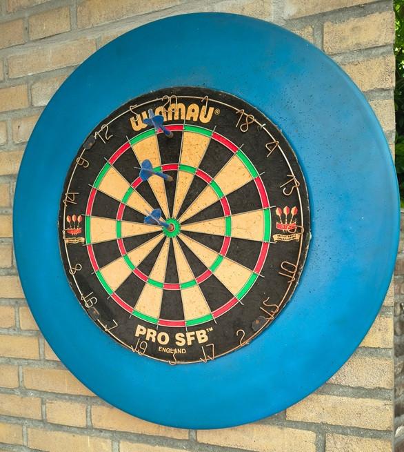 Winmau Pro SFB Dartboard met Surround, Ophalen, Gebruikt, Dartbord