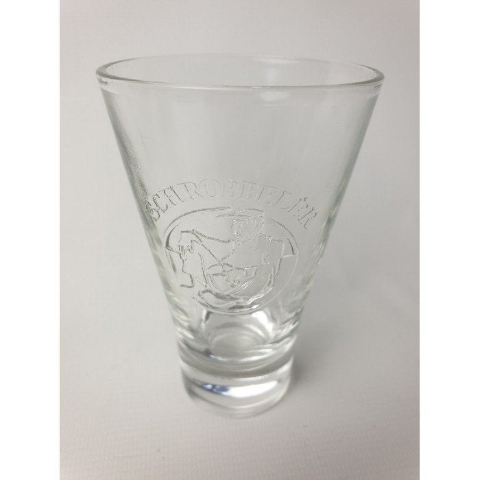 # Schrobbeler glas model 2, Ophalen of Verzenden, Gebruikt, Borrel- of Shotglas