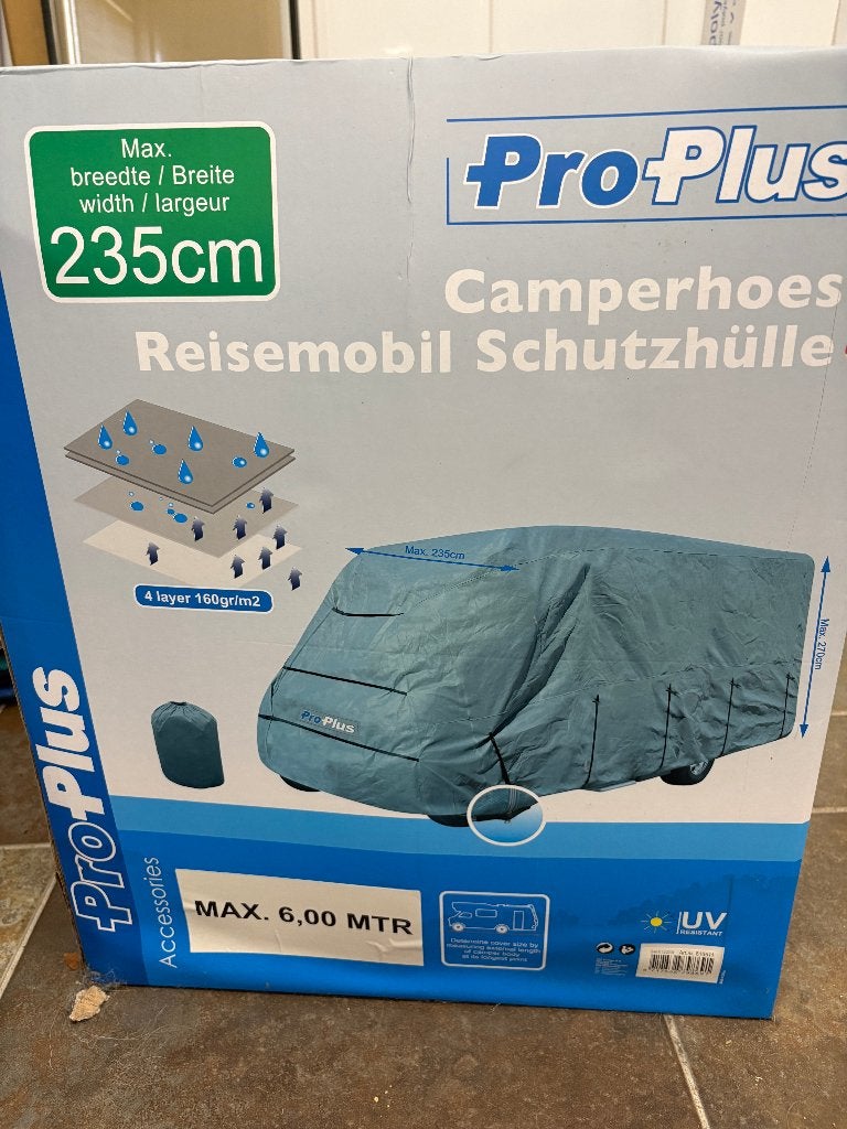 Camper hoes, Ophalen, Nieuw