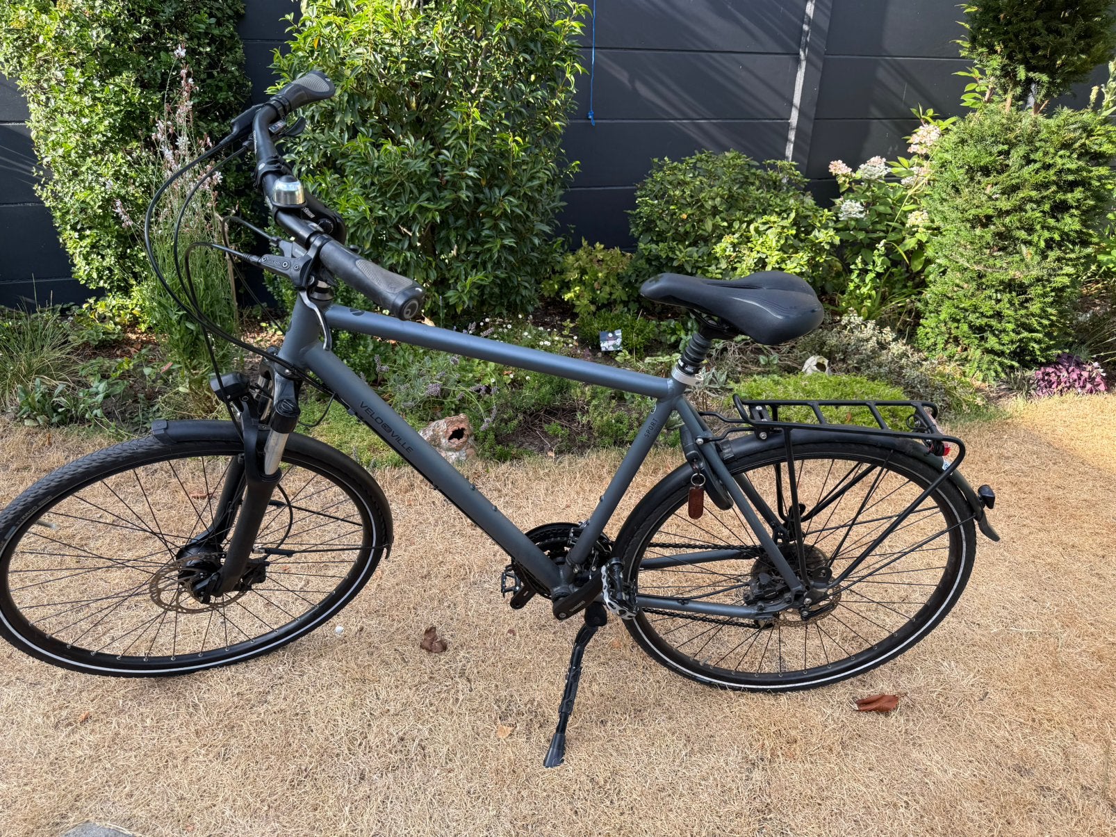 Heren fiets Velo De Ville, Versnellingen, Zo goed als nieuw, Schijfrem, Ophalen