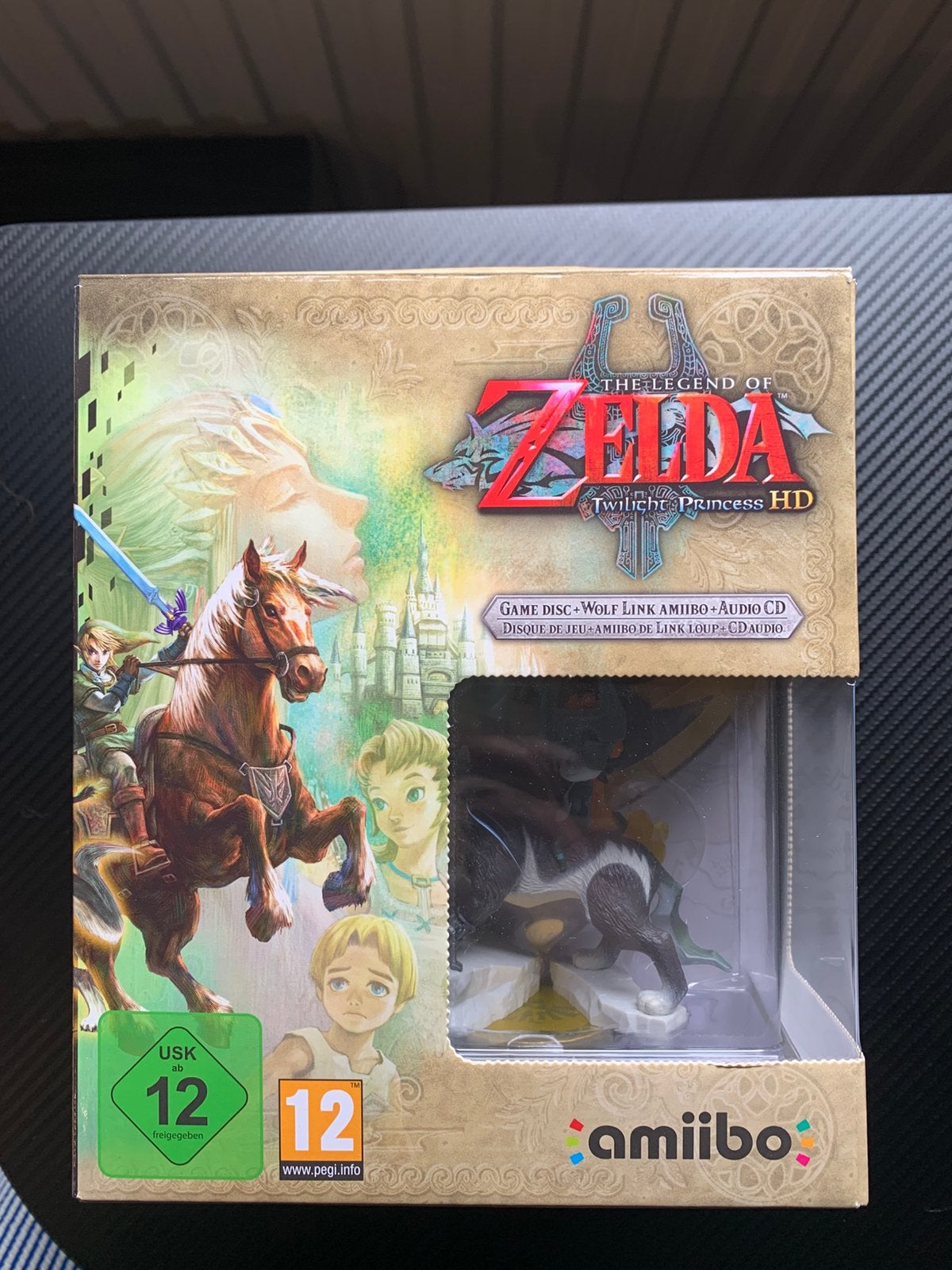 Zelda Twilight Princess HD WII U Amiibo edition sealed, Spelcomputers en Games, Avontuur en Actie, Verzenden, 1 speler, Nieuw