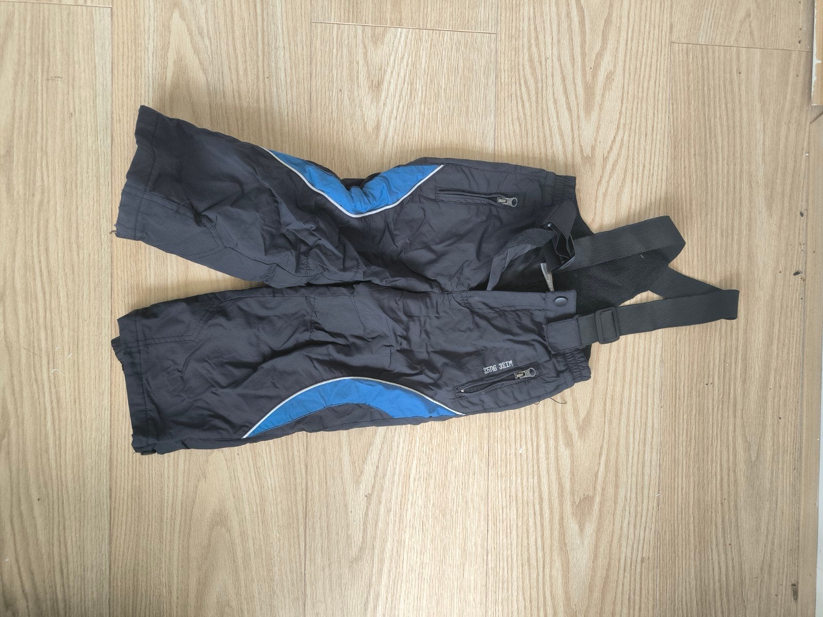Zwarte skibroek voor jongens - Maat 116, Auru Kids, Ophalen of Verzenden, Zo goed als nieuw, Broek