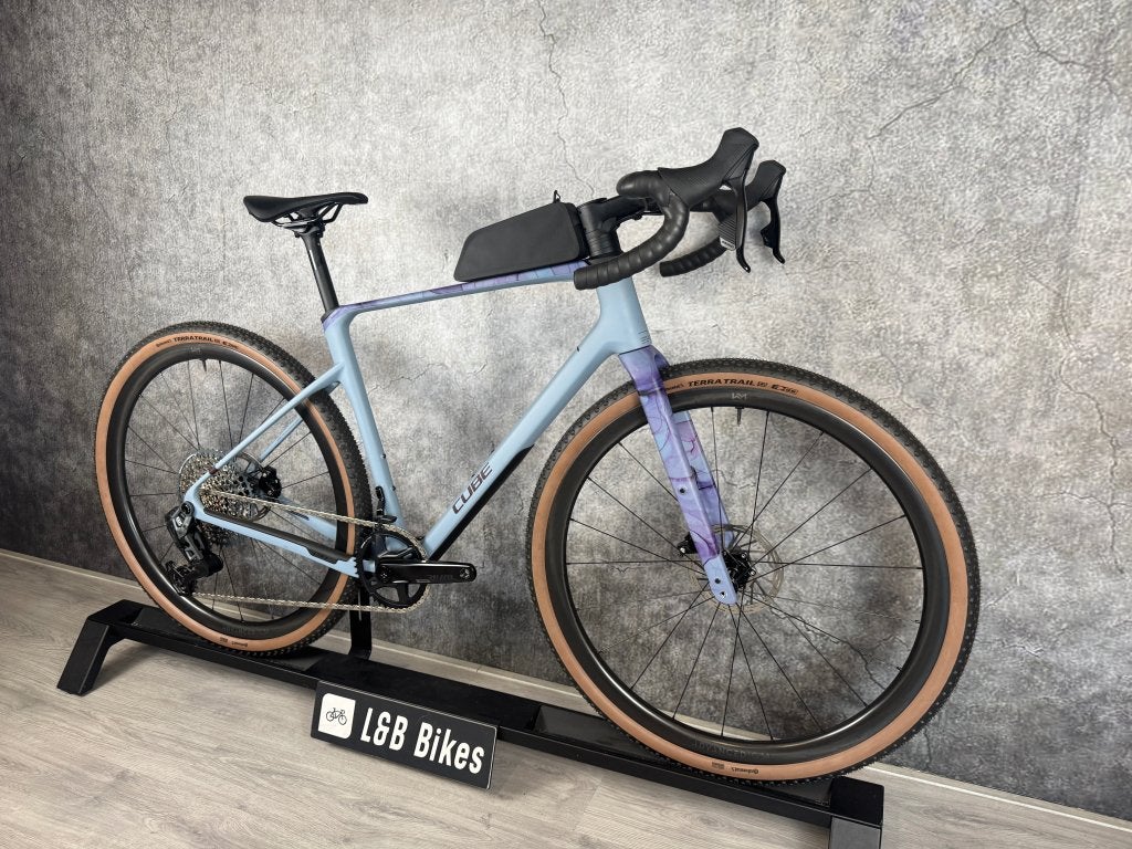 Nieuw! Cube Nuroad C:62 EX Full Carbon Sram Rival AXS 1x12, Overige merken, 28 inch, Gravel, Carbon