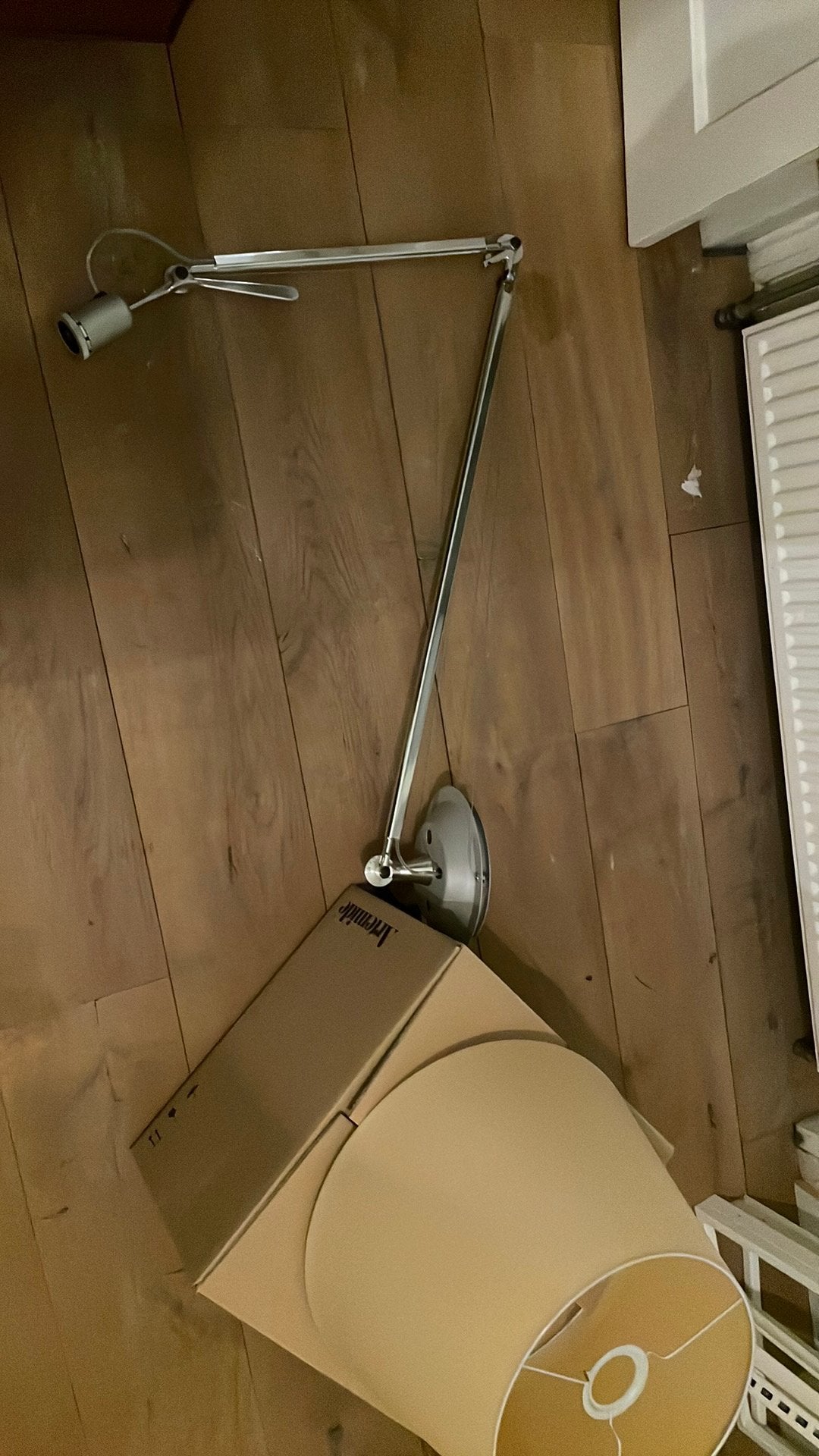 Artemide lamp met nieuwe grote lampenkap, Ophalen, Zo goed als nieuw, Overige merken