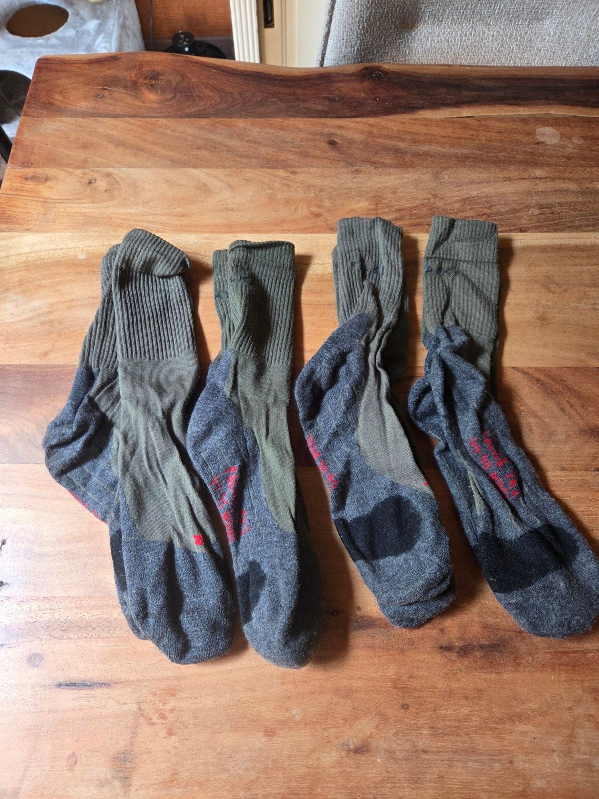 4x falke sokken kl, Ophalen of Verzenden, Landmacht, Nederland, Kleding of Schoenen