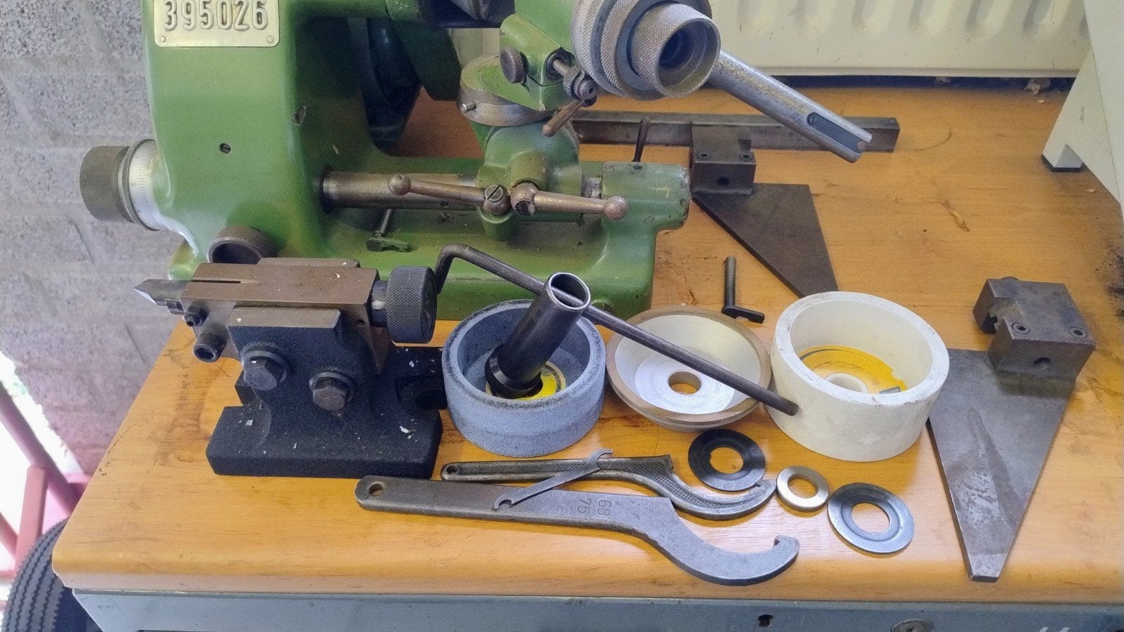Michael Deckel S0 gereedschapslijpmachine / stempelslijper –, Doe-het-zelf en Verbouw, Gereedschap | Slijpmachines, Ophalen, Minder dan 700 watt