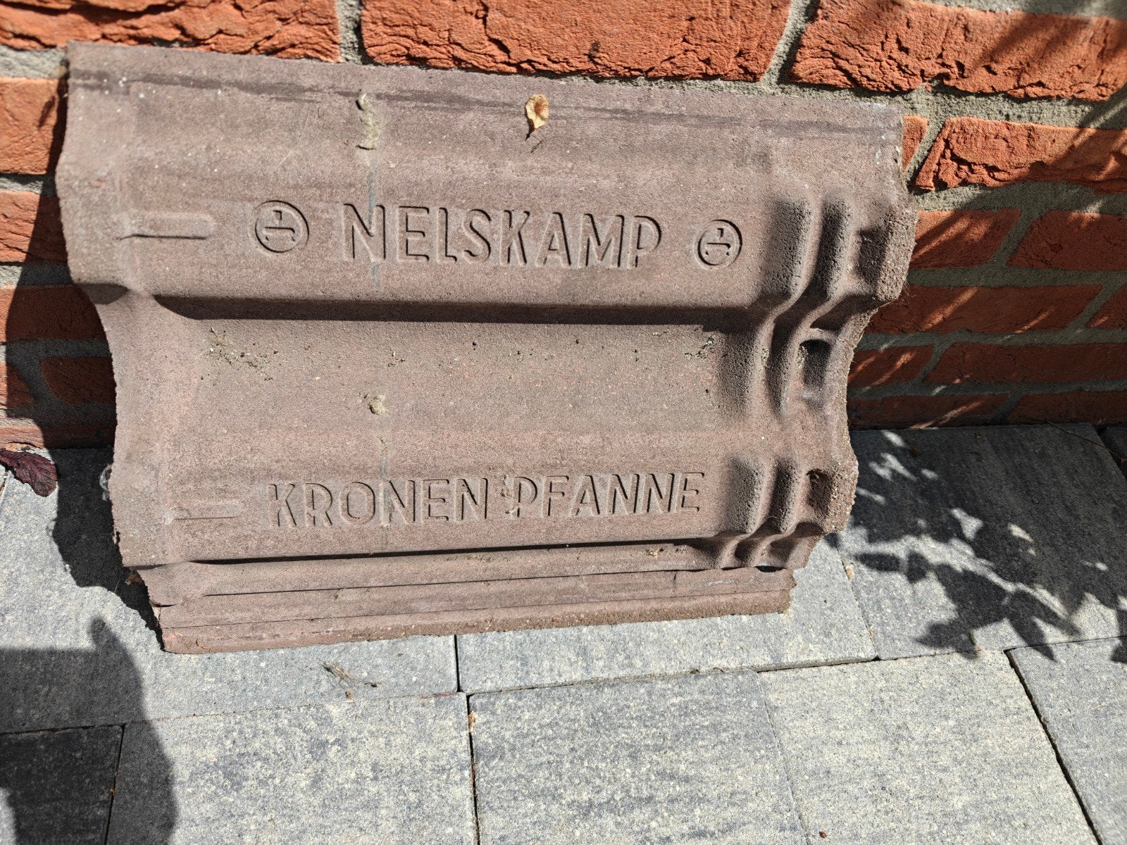 Nelskamp Kronen Pfanne dakpannen, Doe-het-zelf en Verbouw, Dakpannen en Dakbedekking, Ophalen, Zo goed als nieuw, Dakpannen, Overige kleuren