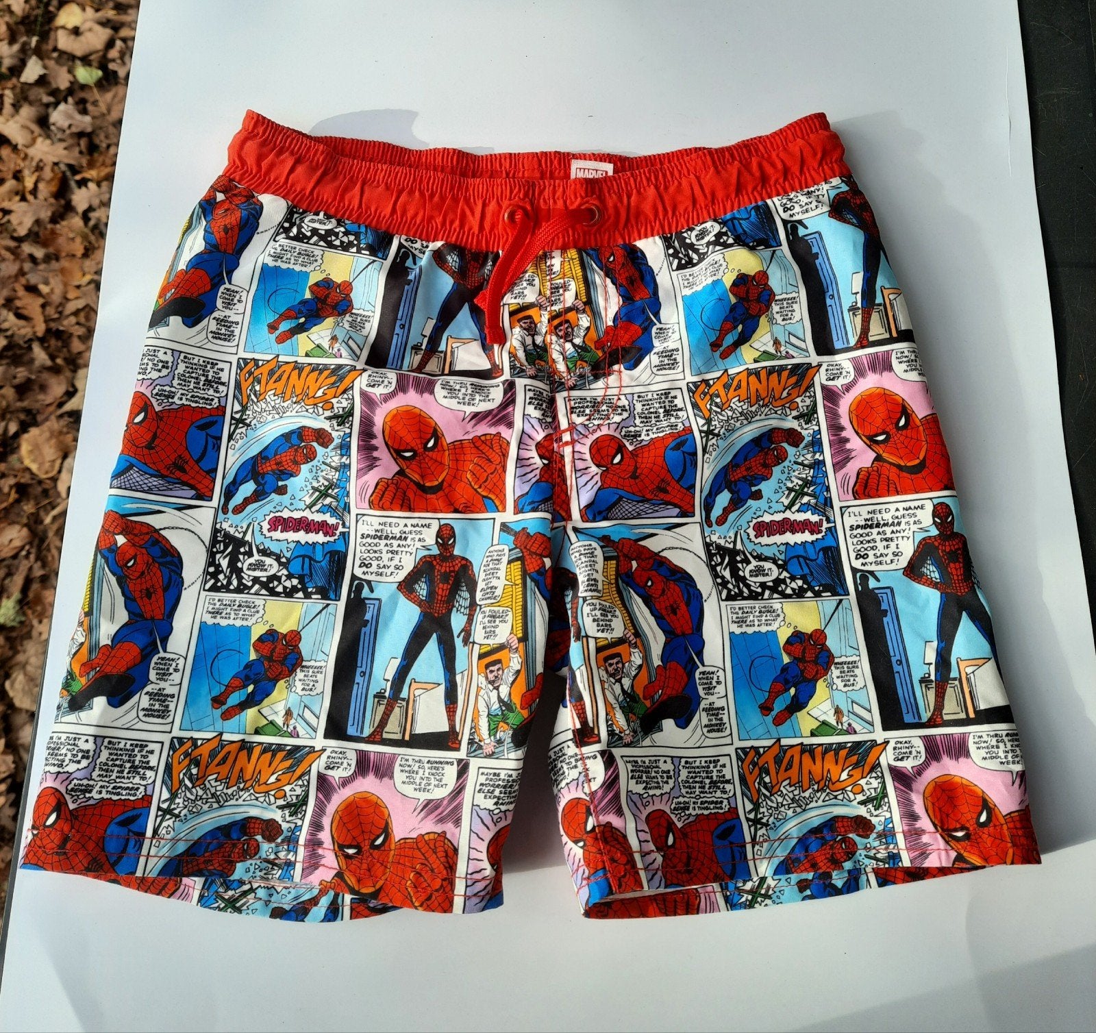 Marvel Spiderman Zwembroek H&M - Maat 7-8 jaar, Kinderen en Baby's, Babykleding | Baby-zwemkleding, Gebruikt, H&M, Overige maten