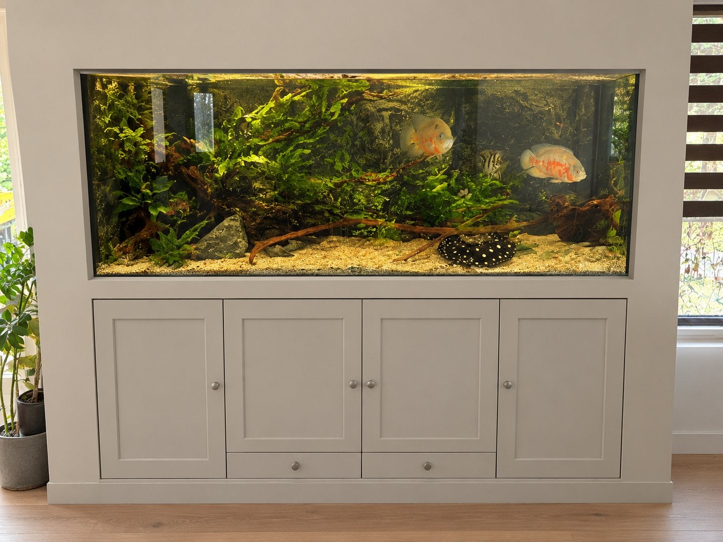 Groot Aquarium 840Liter, Ophalen, Overige typen, Overige merken, Zo goed als nieuw