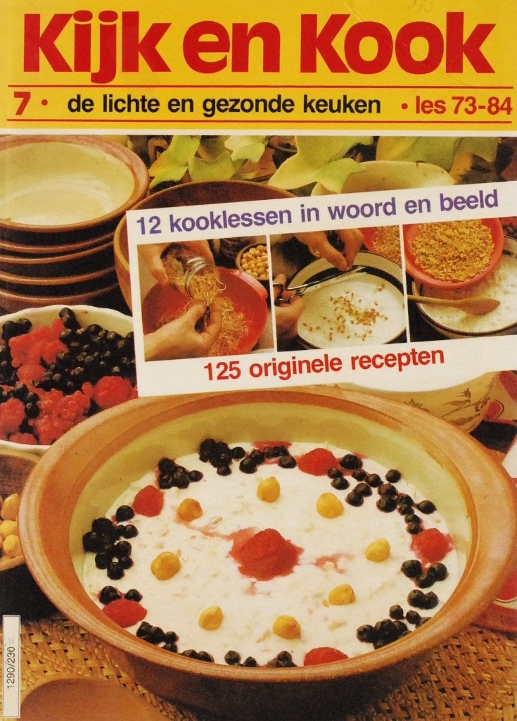 Kijk en Kook: De lichte en gezonde keuken (kookboek 1983)