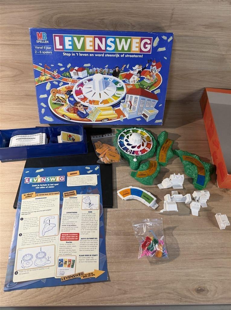 Levensweg - s6176, Hobby en Vrije tijd, Gezelschapsspellen | Bordspellen, Verzenden, Zo goed als nieuw
