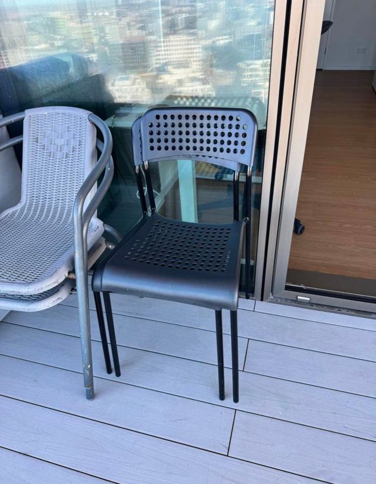 4 Stoelen – IKEA Sandsberg + Tuinstoel, Tuin en Terras, Tuinstoelen, Ophalen of Verzenden, Zo goed als nieuw, Wicker