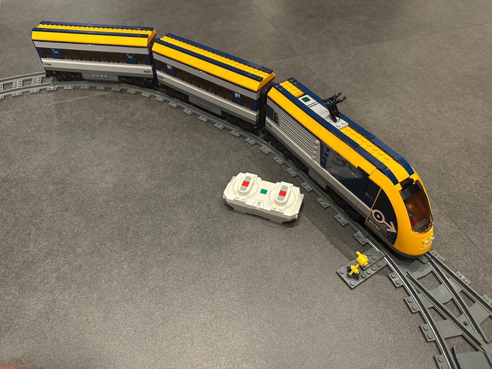 Lego City Passagierstrein 60197 met afstandsbediening, City, Lego, Ophalen of Verzenden, Zo goed als nieuw