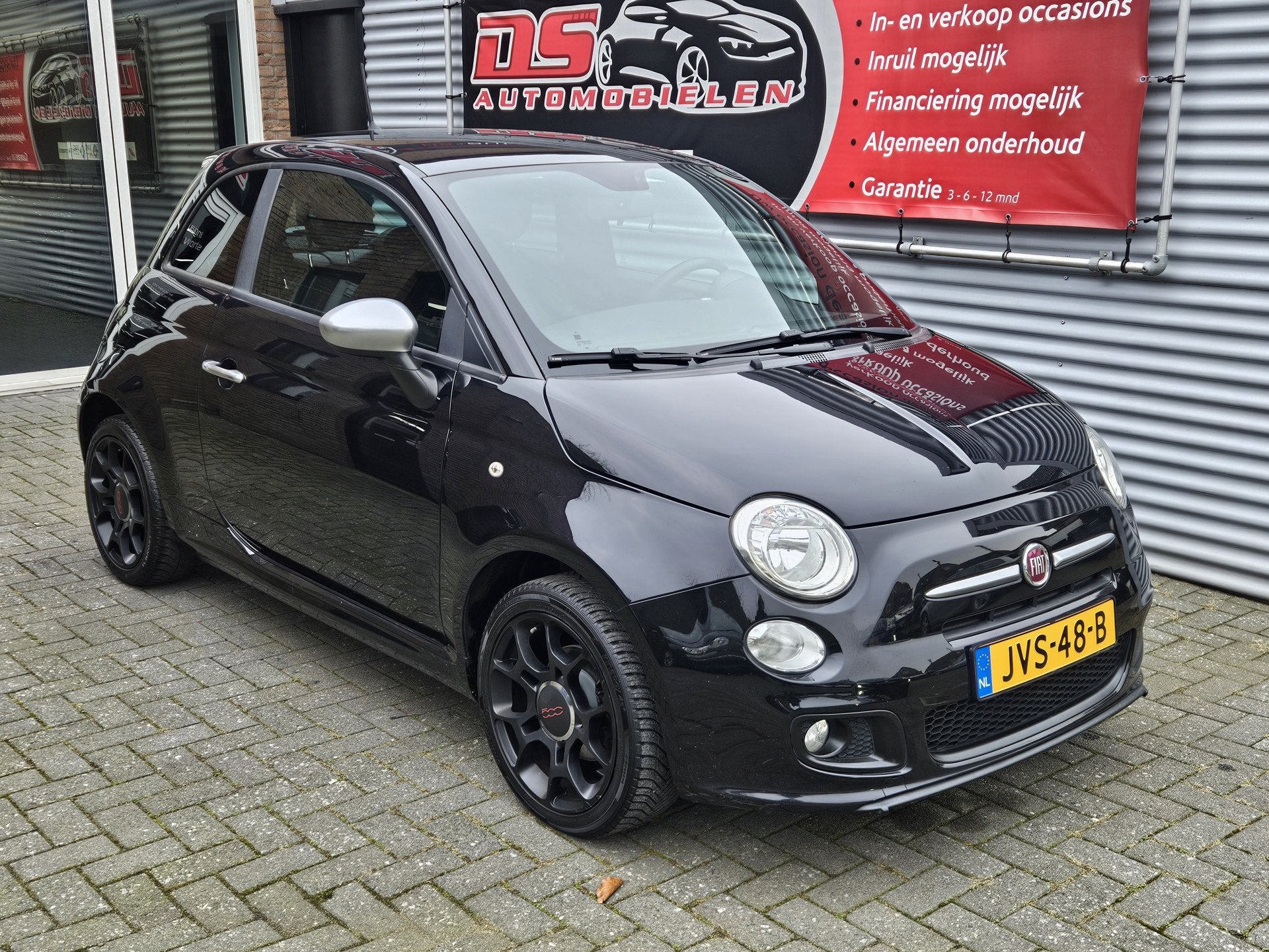 Fiat 500 1.2 500S Fiat 500, 1.2 Sport * ELECTR.RAMEN-CV-SP.W, Stof, Gebruikt, 4 cilinders, 840 kg