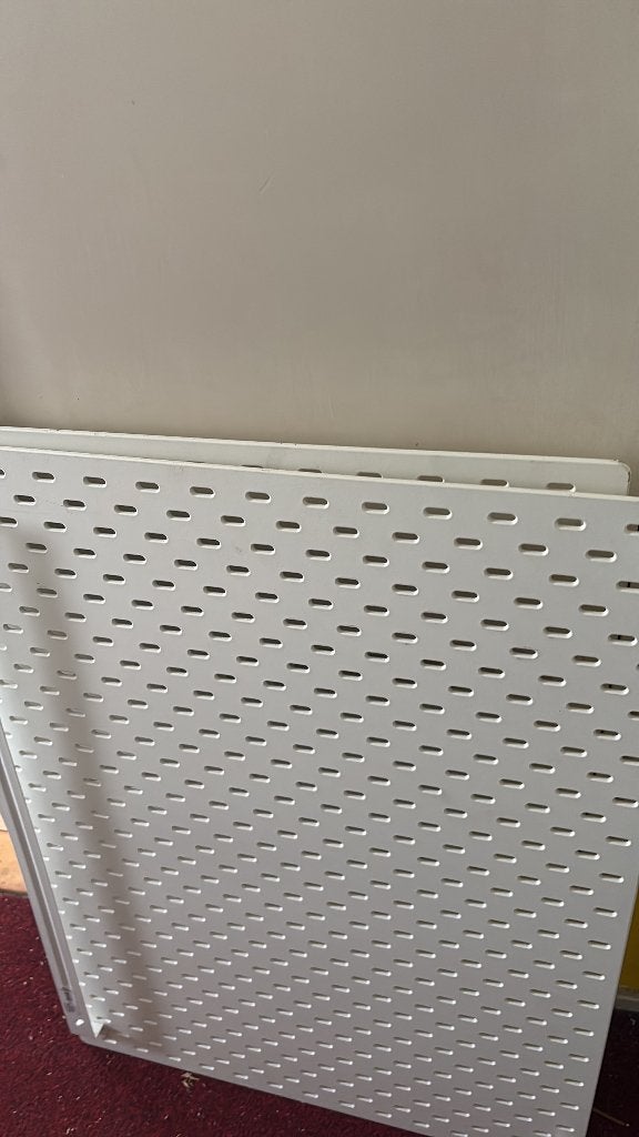 twee Ikea Skadis wandorganizers, Ophalen, Gebruikt