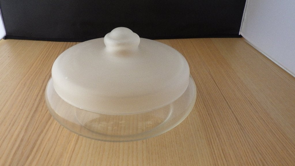 retro glazen koektrommel, Ophalen of Verzenden, Overige typen