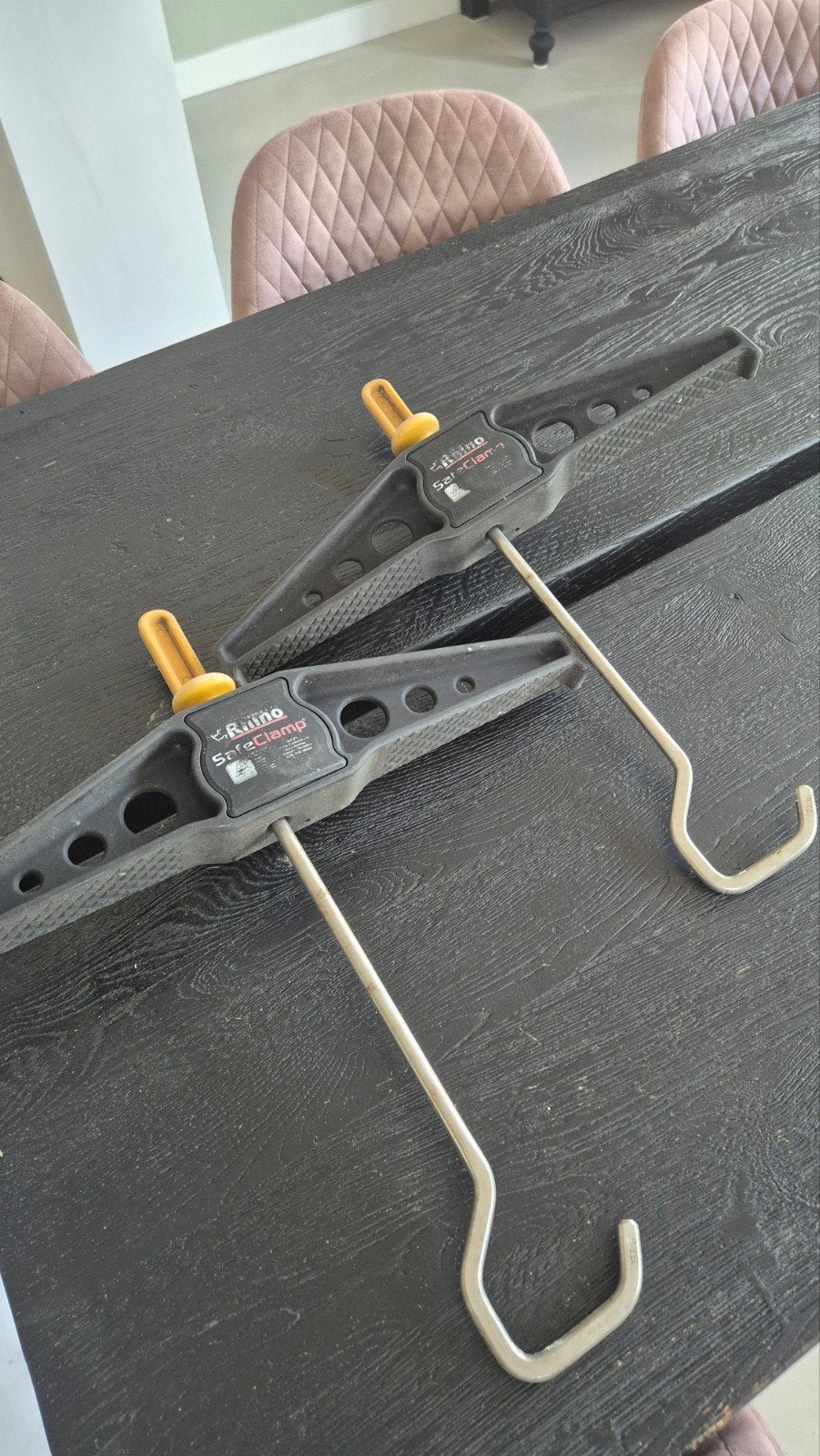 Rhino Safeclamp set 2 st, Ophalen of Verzenden, Zo goed als nieuw
