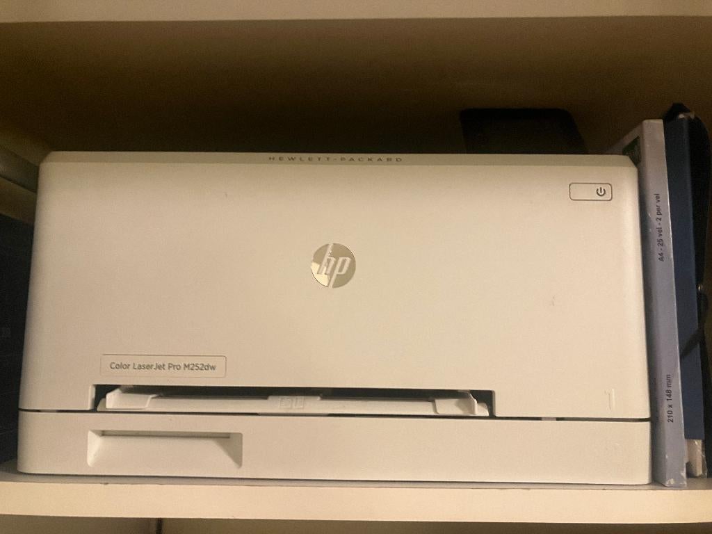 HP Color LaserJet Pro M252dw, Computers en Software, Printers, Gebruikt, Printer, Laserprinter, Kleur printen, Zwart-en-wit printen