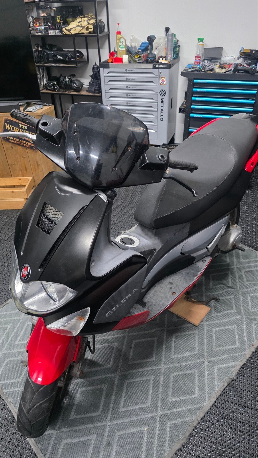 Gilera Runner RST 50CC - project, Ophalen, Tweetakt, Gebruikt, Maximaal 45 km/u
