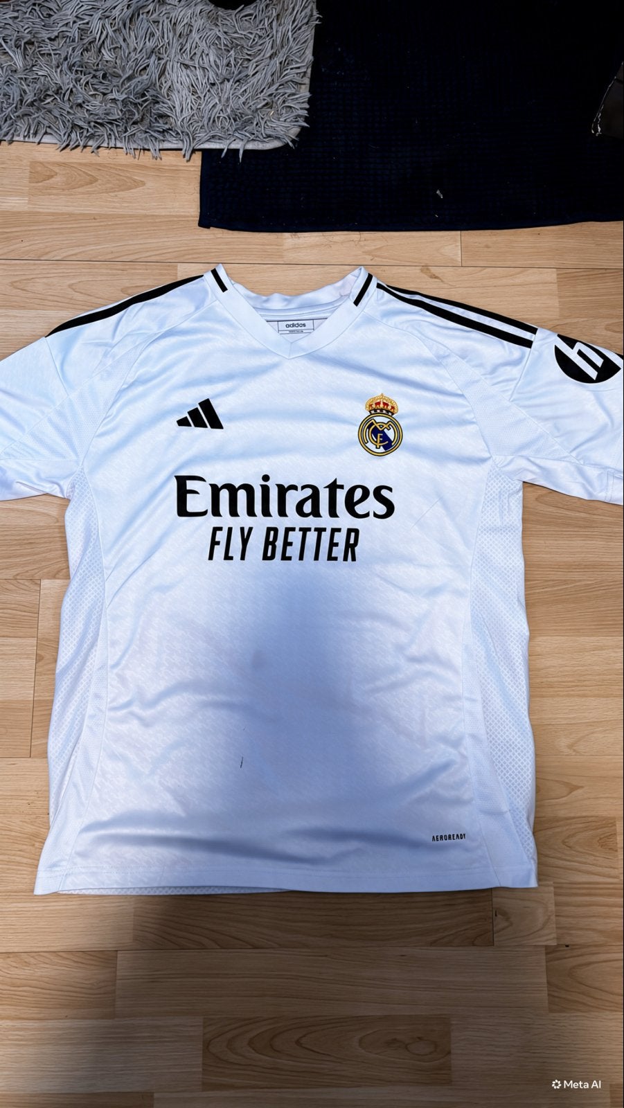 Real Madrid Thuisshirt 2023/2024 - Mbappé #9 Maat M, Wit, Nieuw, Overige maten, Ophalen of Verzenden