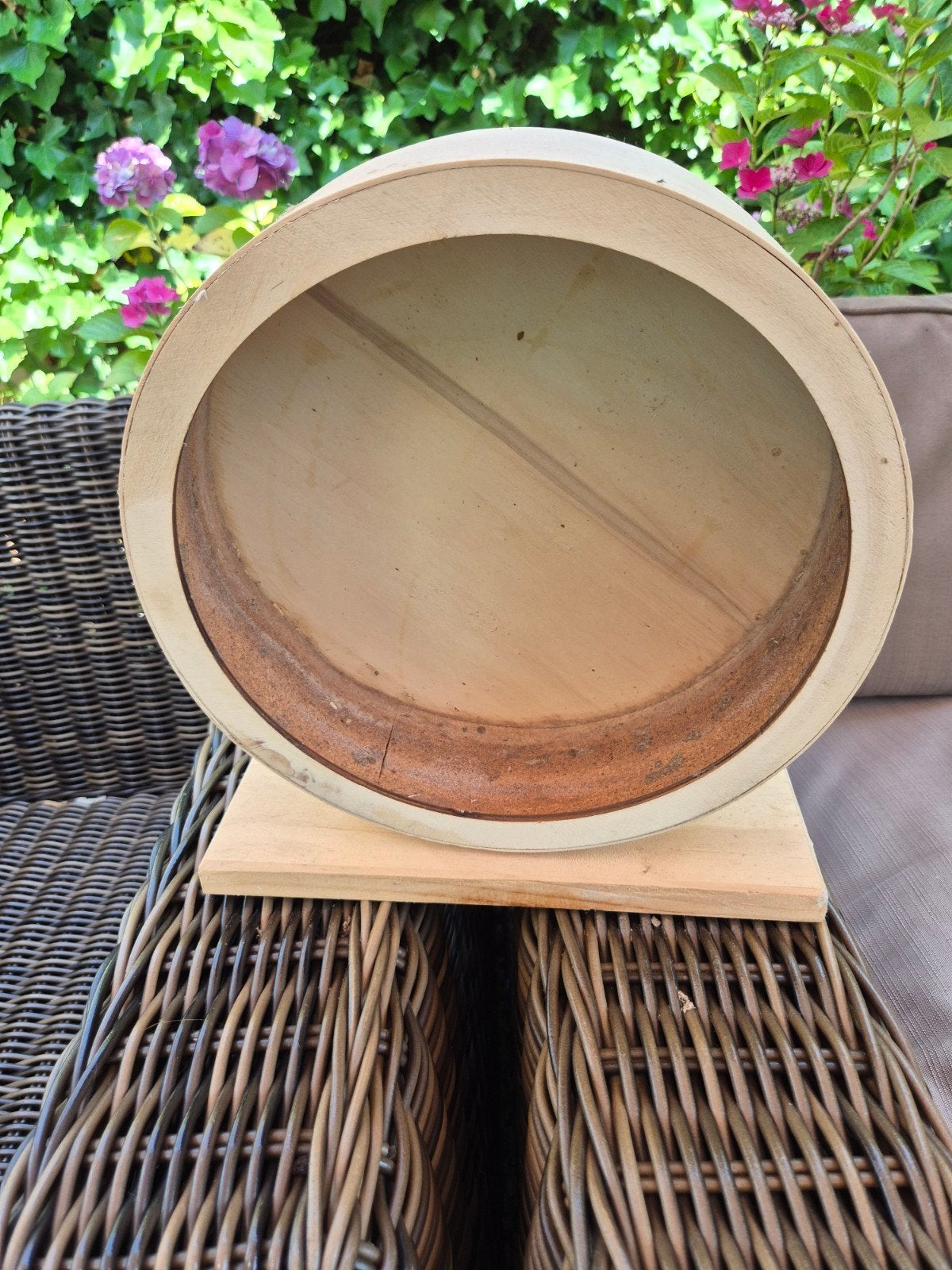 Houten hamster wiel 28cm doorsnede Trixie, Dieren en Toebehoren, Ophalen, Loopwiel of Rad