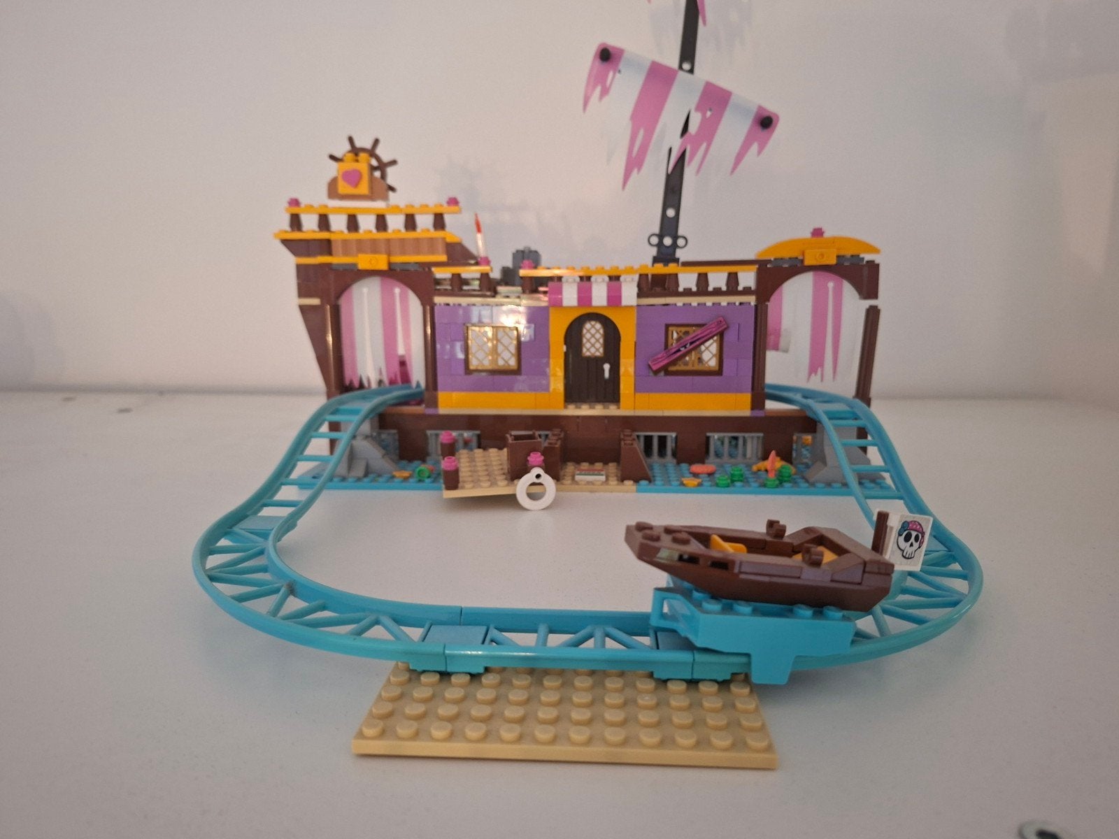 Lego Friends Heartlake City Pretpark Pier, Ophalen of Verzenden, Zo goed als nieuw, Overige merken