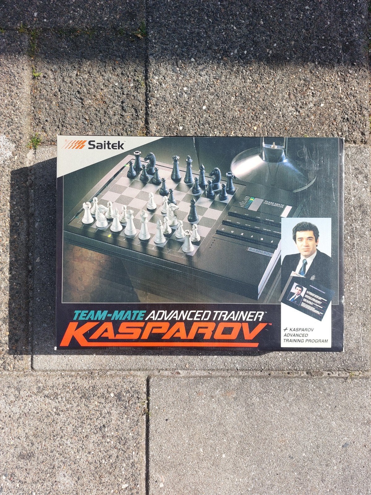 Saitek Team-Mate Advanced Trainer Kasparov Schaakcomputer, Ophalen of Verzenden, Zo goed als nieuw, Schaken