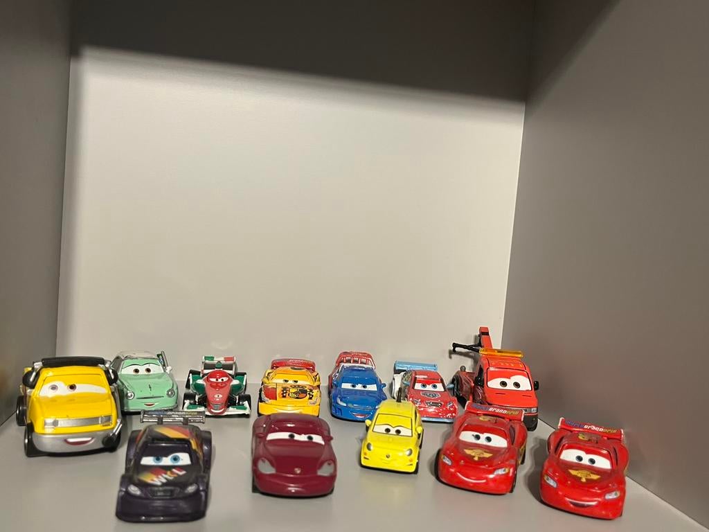 Disney Pixar Cars verzameling – 12 auto’s, Ophalen of Verzenden, Gebruikt