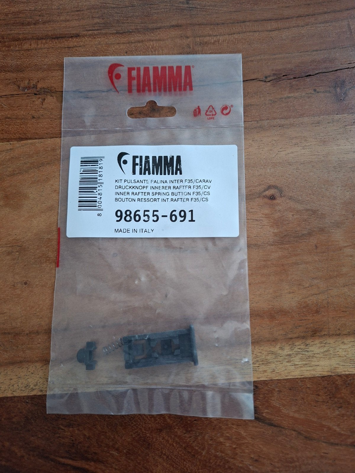 Fiamma kleine drukknop caravanstore nieuw, Caravans en Kamperen, Caravan accessoires, Ophalen of Verzenden, Nieuw