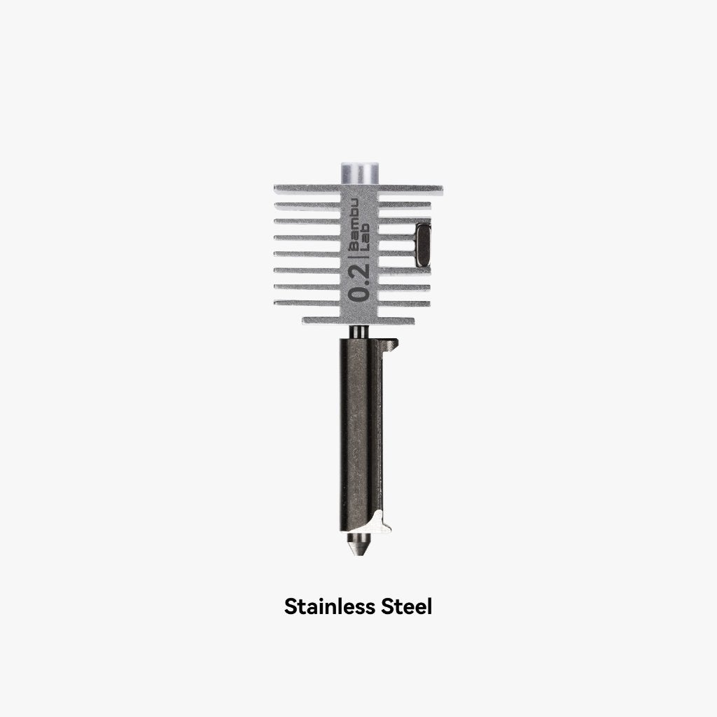Bambu Lab Hotend 0.2mm Stainless Steel | Voor A1 Serie, Printeraccessoires, Ophalen of Verzenden, Bambulab GmbH, Contact@bambulab.com