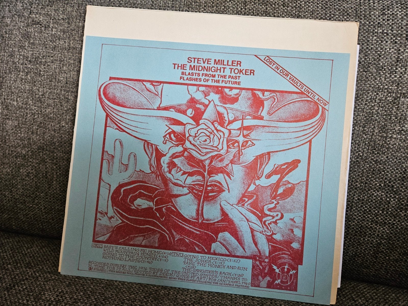 Steve Miller - The Midnight Toker LP (Pop/Rock), Cd's en Dvd's, Ophalen of Verzenden, Zo goed als nieuw, 12 inch, LP