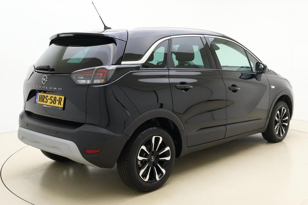 Opel Crossland 1.2 Turbo GS-line 110pk | Navigatie | Climate, Gebruikt, 1199 cc, Zwart, Bedrijf