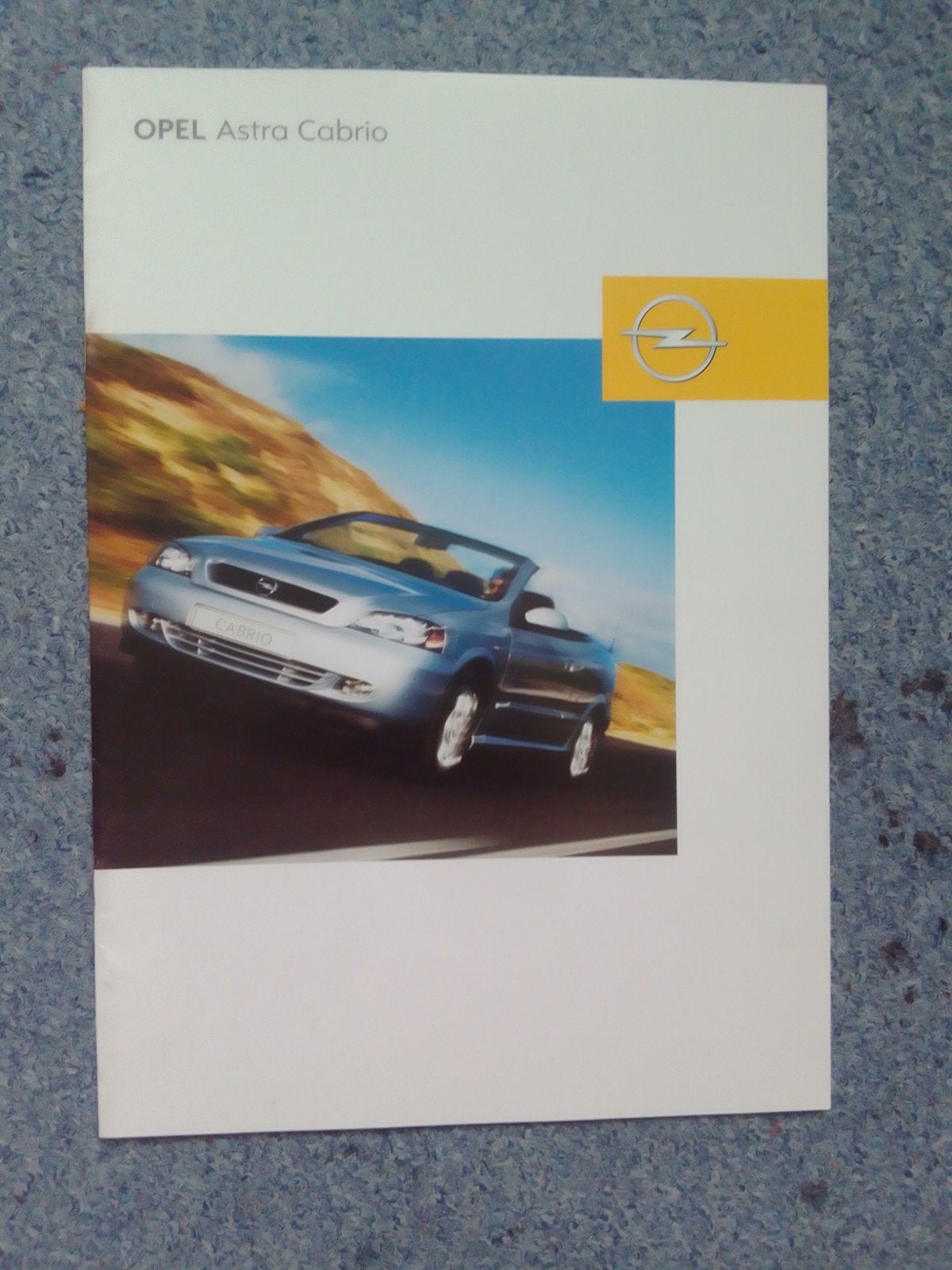Opel Astra Cabrio, Ophalen of Verzenden, Zo goed als nieuw, Opel