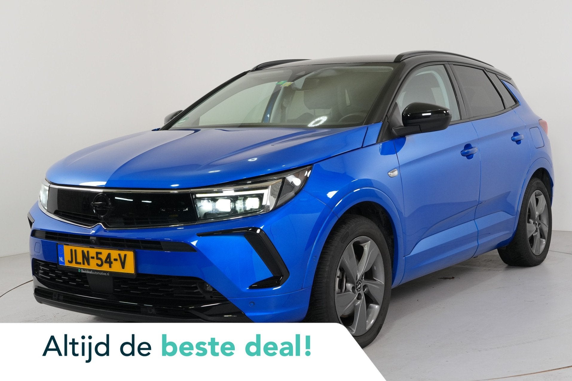 Opel Grandland 1.6 Turbo GSe Line 300 pk 4x4 PHEV | SOH 99.5, Auto's, Opel, 4 cilinders, Blauw, Vierwielaandrijving, Hybride Elektrisch/Benzine